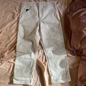 LC King white carpenter pants